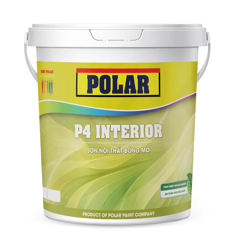 SƠN NỘI THẤT BÓNG MỜ POLAR P4