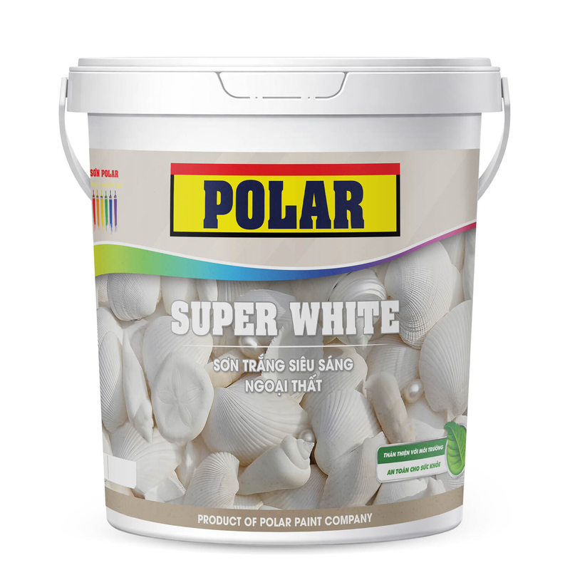 Sơn trắng Ngoại Thất POLAR SUPER WHITE
