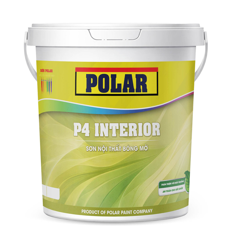 SƠN NỘI THẤT BÓNG MỜ POLAR P4
